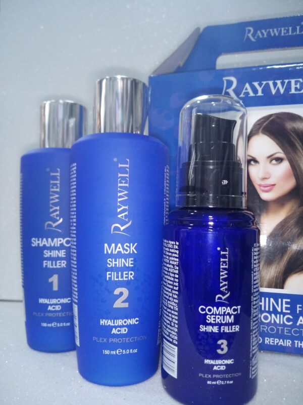 kit shine-filler Raywell acido-jaluronico