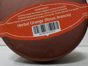herbal rosso/arancio Henneplus vegano