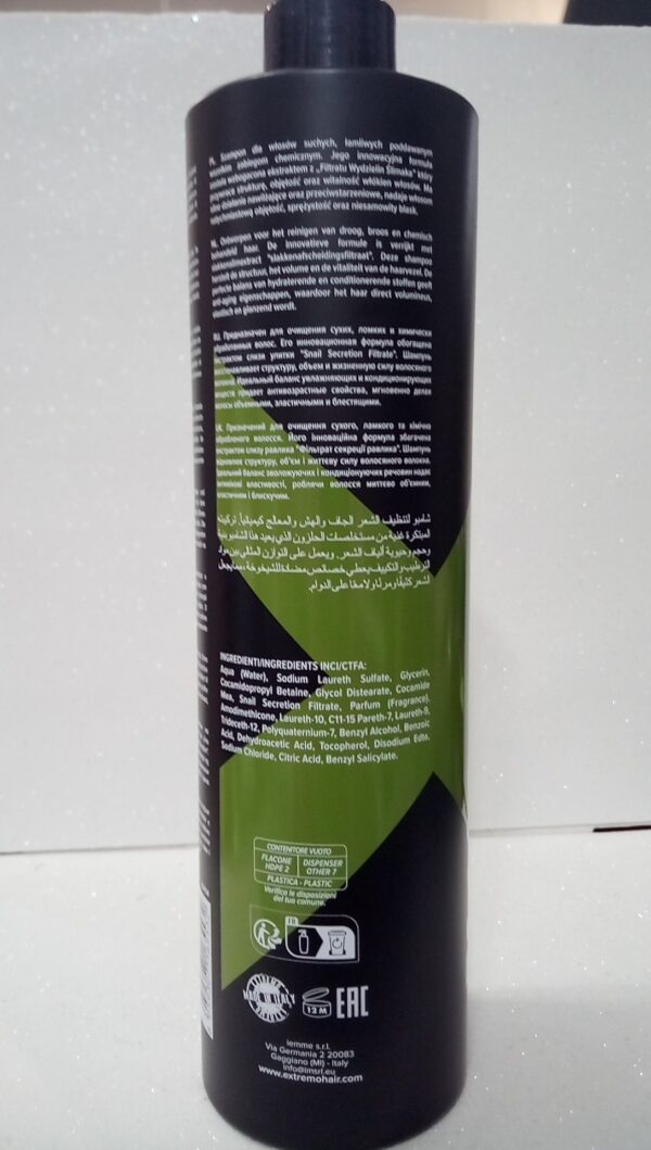shampoo dopo colore bava di lumaca Extremo 500ml - immagine 2