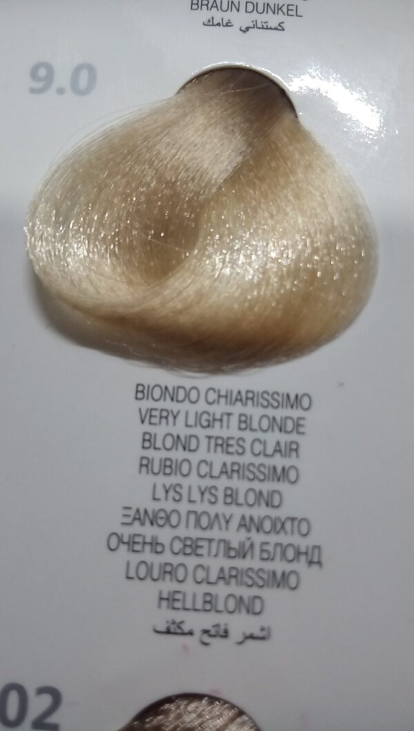 9.0biondochiarissimo colorplex Raywell tinturaconkeratina