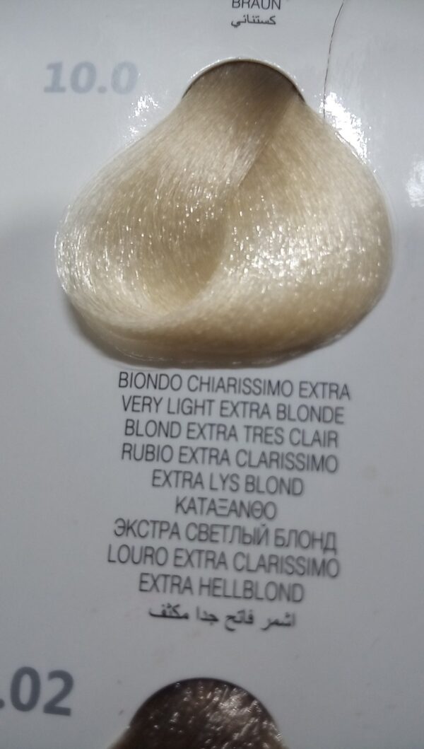 10.0biondochiarissimoextra colorplex Raywell tinturaconkeratina