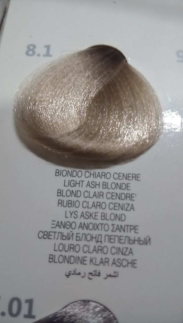 8.1biondochiarocenere colorplex Raywell tinturaconkeratina - immagine 2
