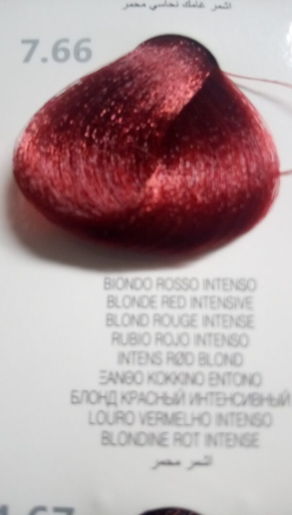 7.66biondorossointenso colorplex Raywell tinturaconkeratina