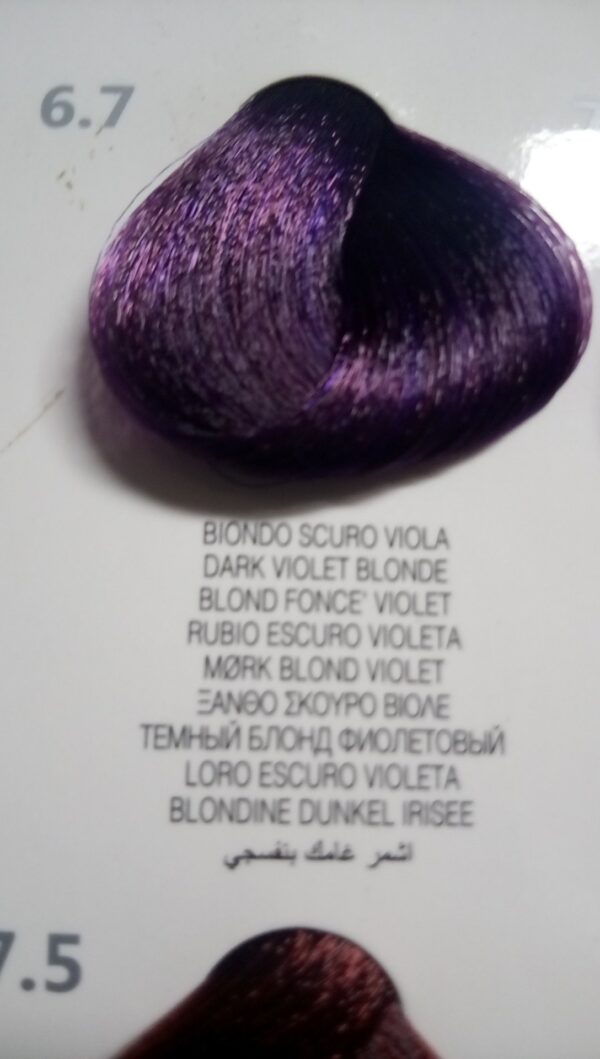 6.7biondoscuroviola colorplex Raywell tinturaconkeratina