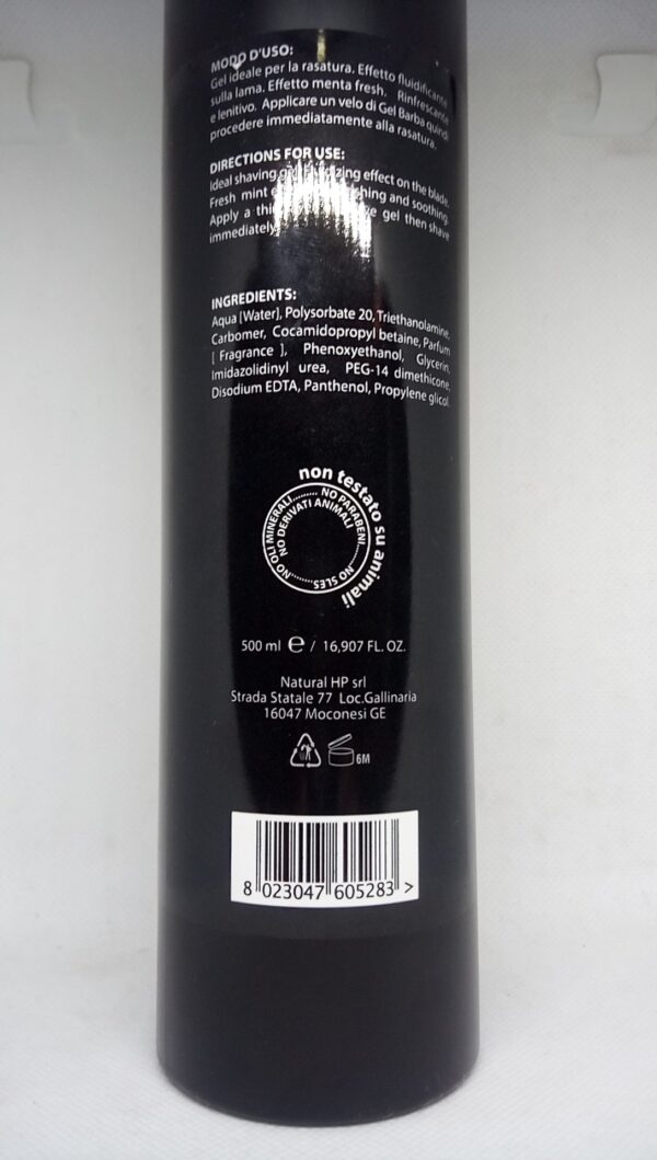 gel_barba rasatura Vitos 500ml - immagine 3