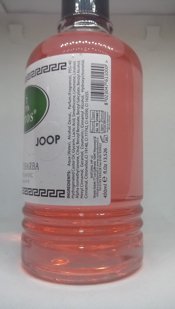 dopobarba Joop Vitos 400ml - immagine 2