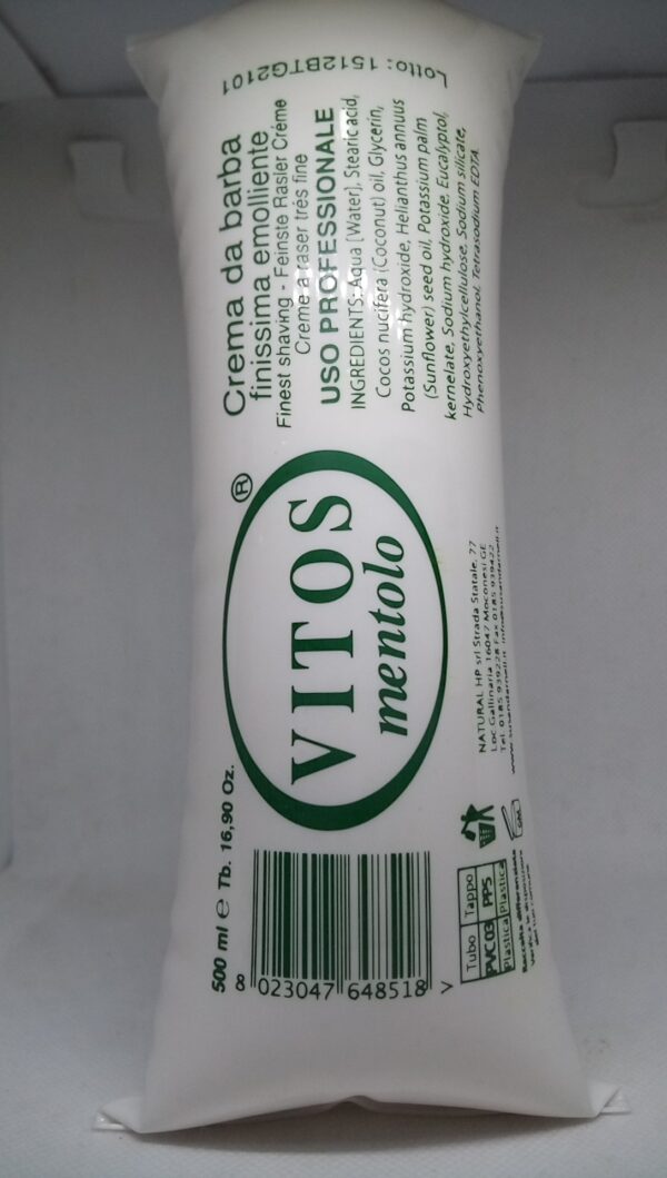 crema barba Vitos 500ml - immagine 2