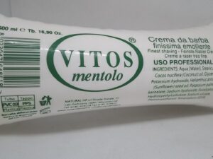 crema barba Vitos 500ml