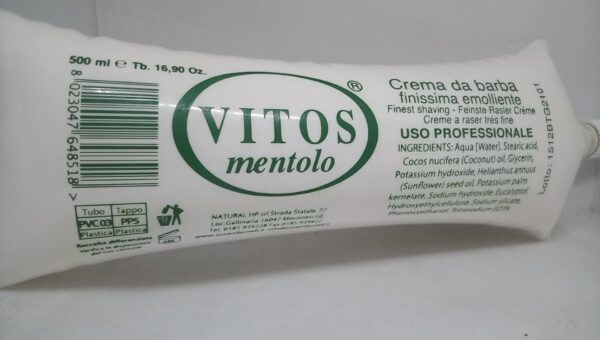 crema barba Vitos 500ml