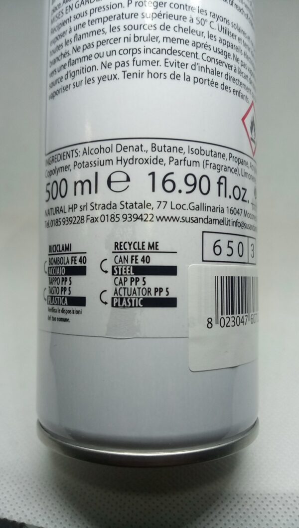 lacca spray pro_ vitaminB5 500ml - immagine 2