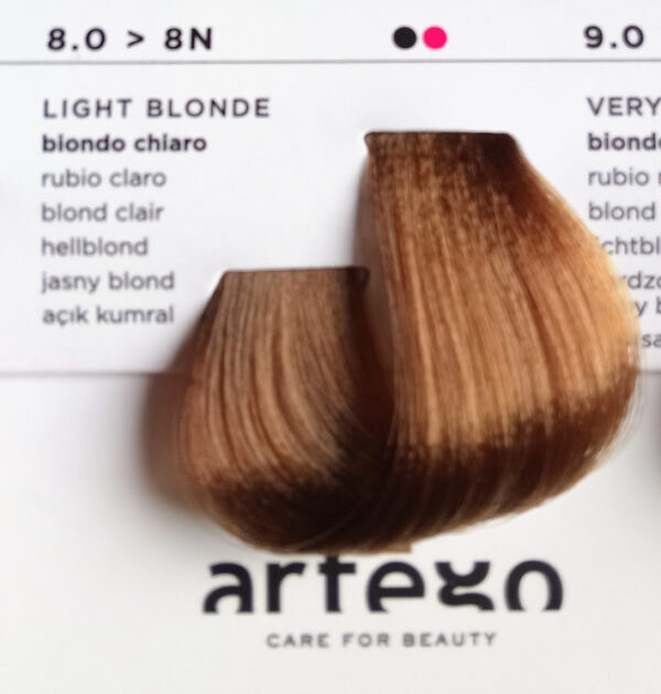 Artègo tinta_capelli 8.0BiondoChiaro 150ml