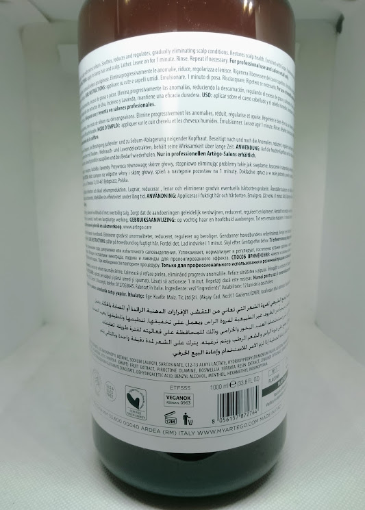 Artègo Normalizing Bath Shampoo1000ml