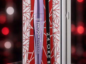 Cofanetto in latta Deborah Milano 24ore con mascara instant volume e matita occhi nera